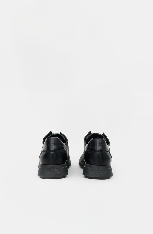 Gucci Vintage Leather Web Accent Sneaker