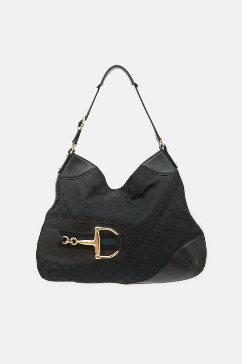 Gucci Vintage Monogram Hasler Bag