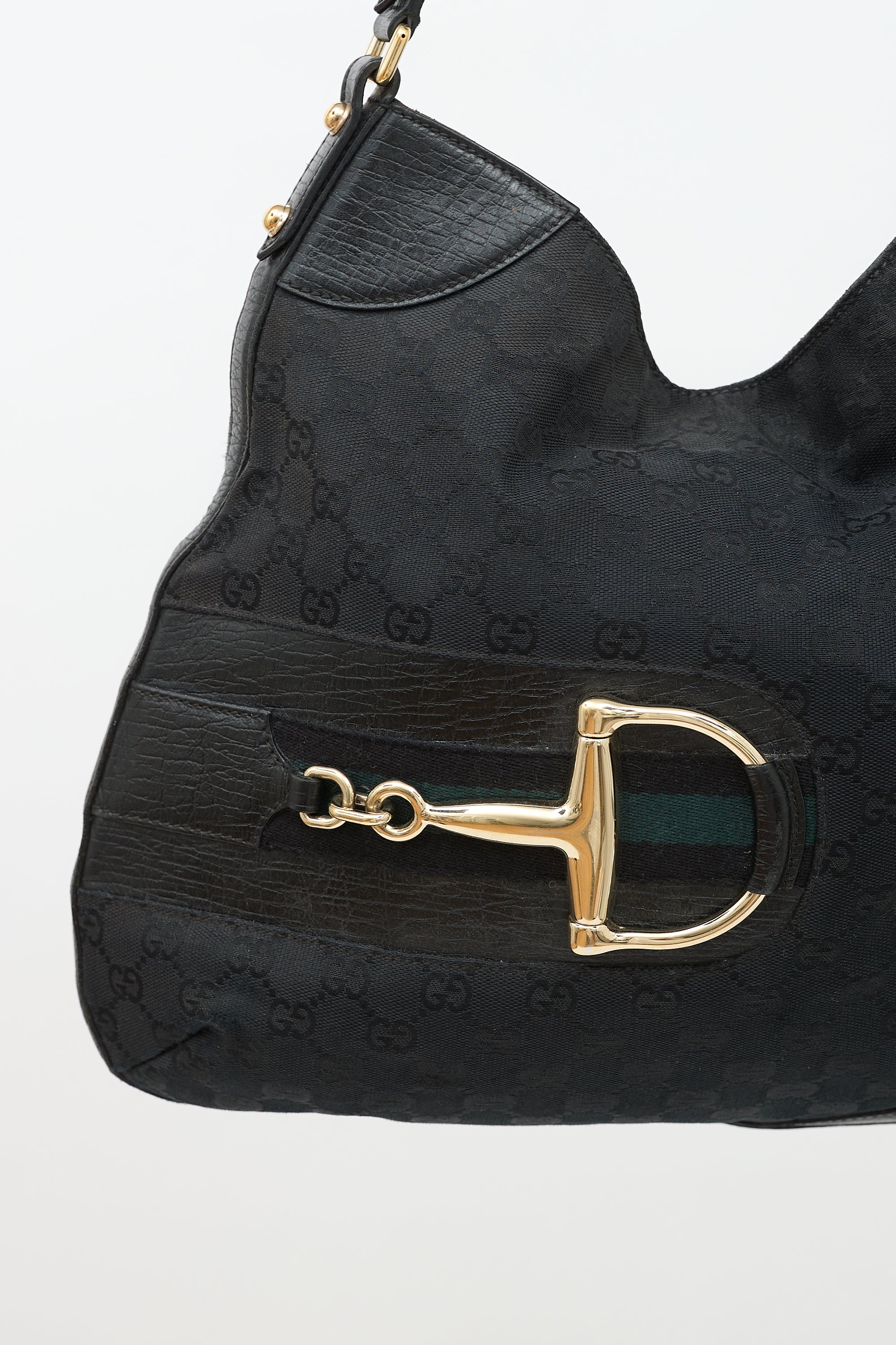 Gucci Vintage Monogram Hasler Bag