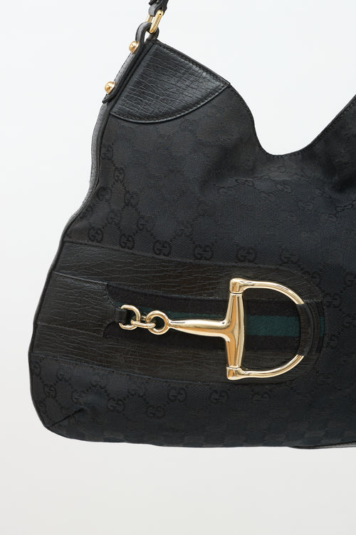 Gucci Vintage Monogram Hasler Bag