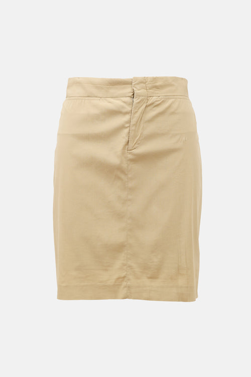 Gucci Vintage Silk Skirt