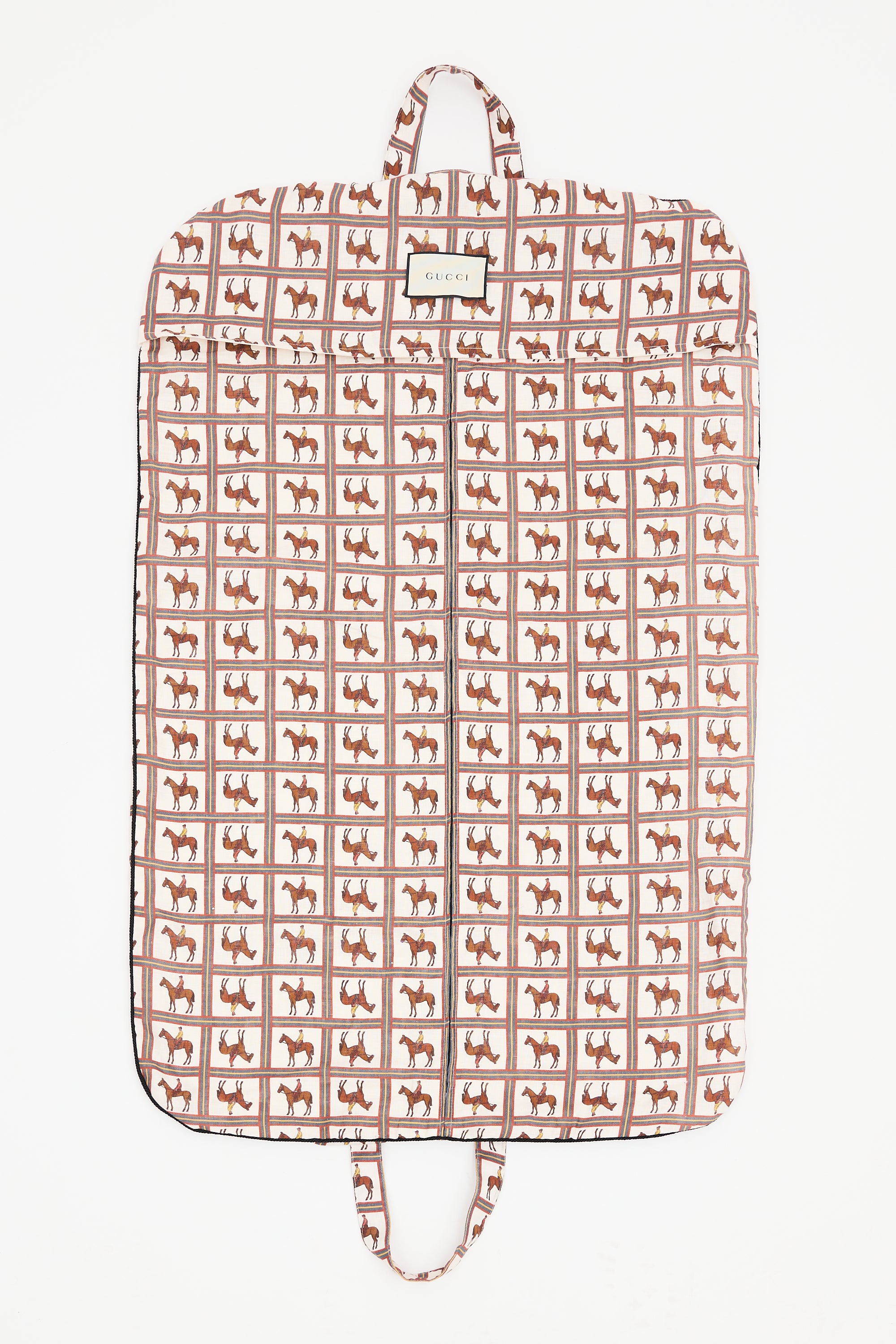 Gucci Canvas Printed Garment Weekend Bag