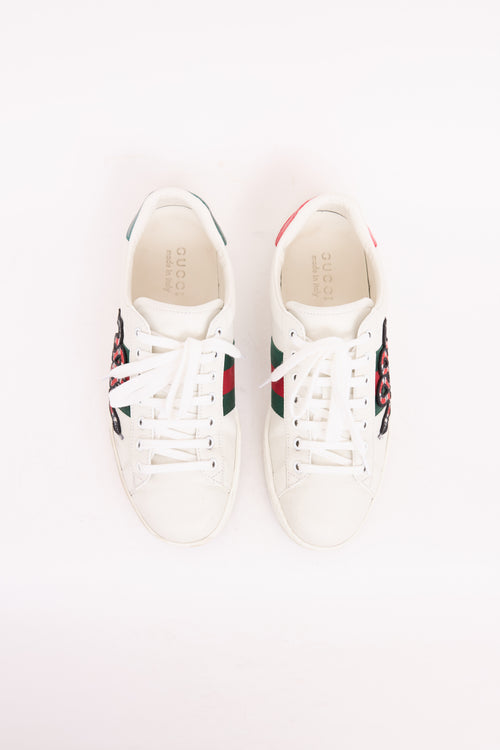 Gucci Leather Ace Sneaker