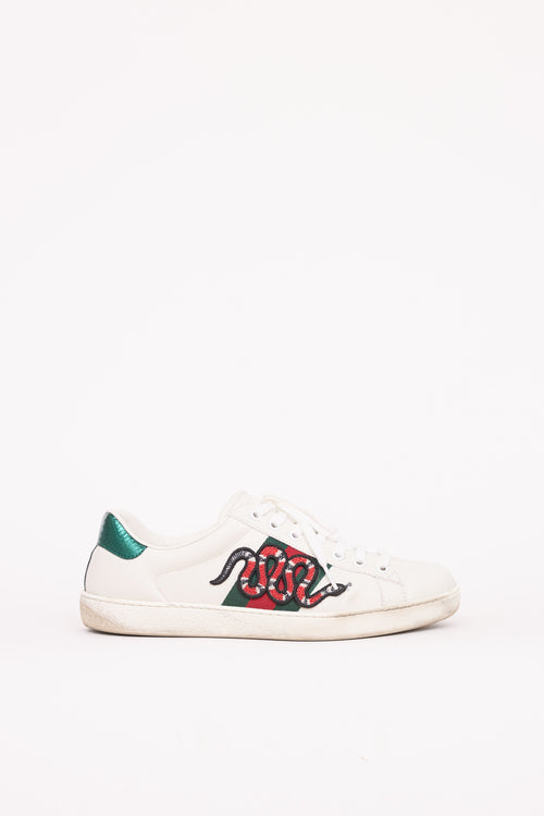 Gucci Leather Ace Sneaker