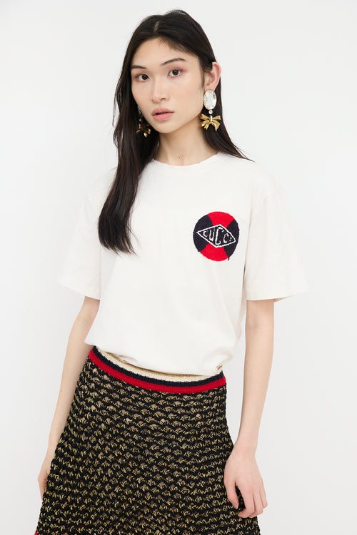 Gucci Logo Patch T-Shirt