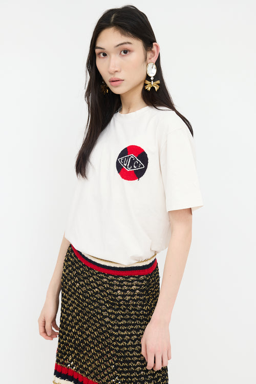 Gucci Logo Patch T-Shirt