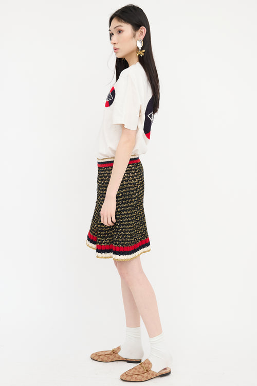 Gucci Logo Patch T-Shirt