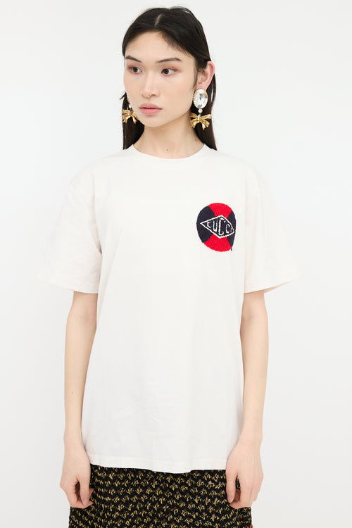 Gucci Logo Patch T-Shirt