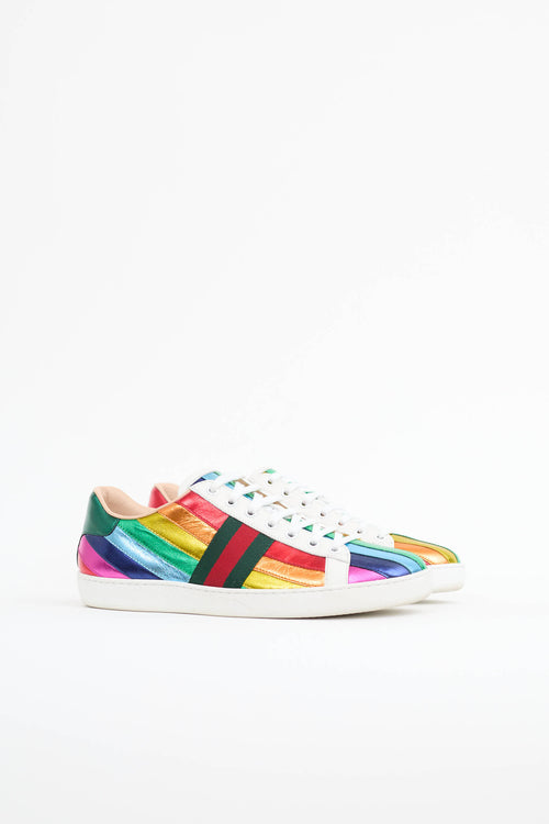 Gucci Metallic Ace Sneaker