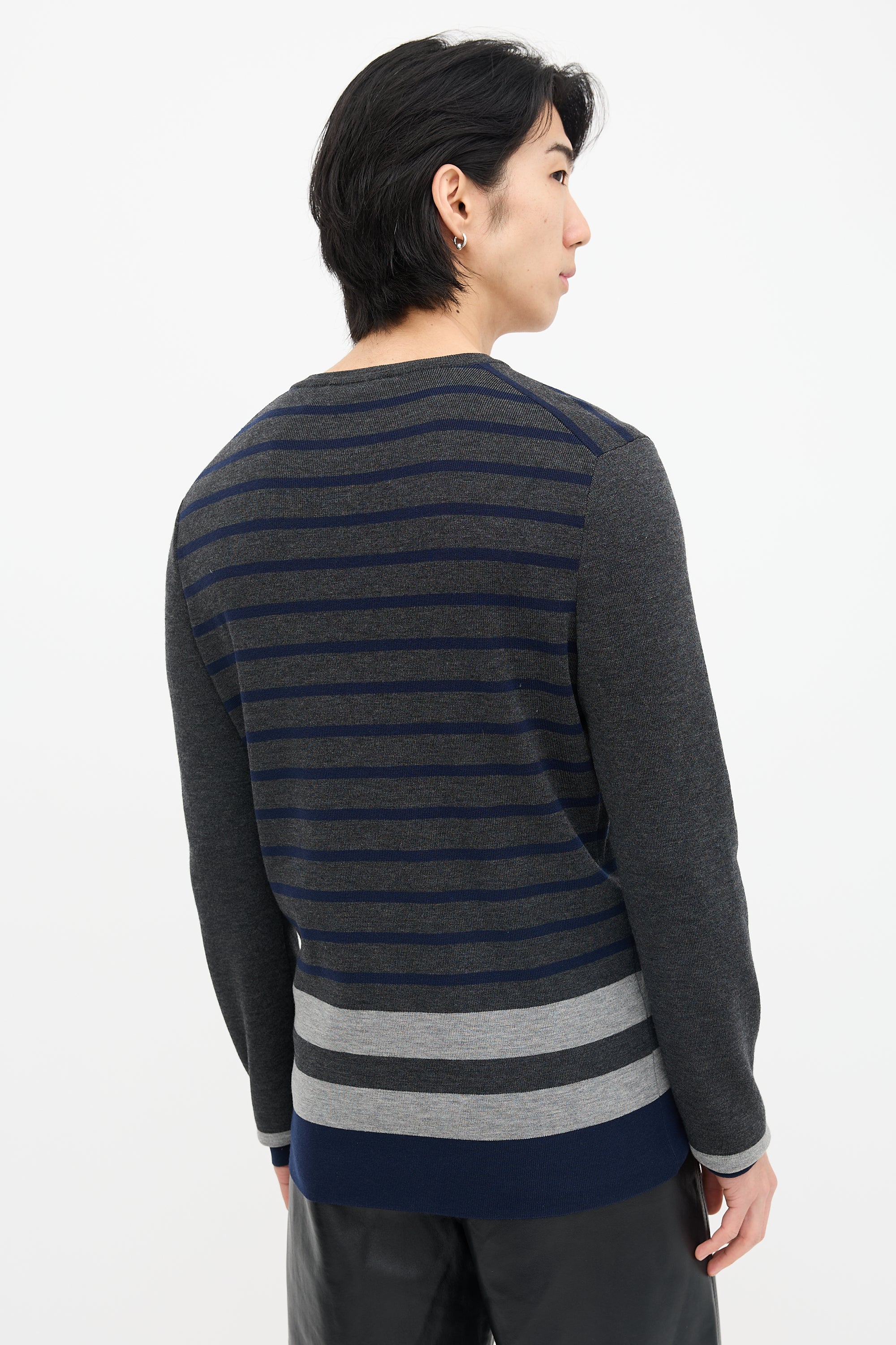 Wool Stripe Sweater