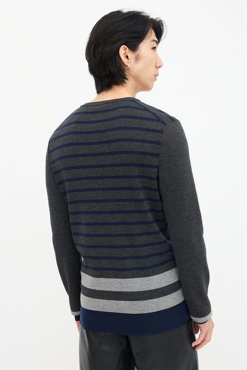 Wool Stripe Sweater