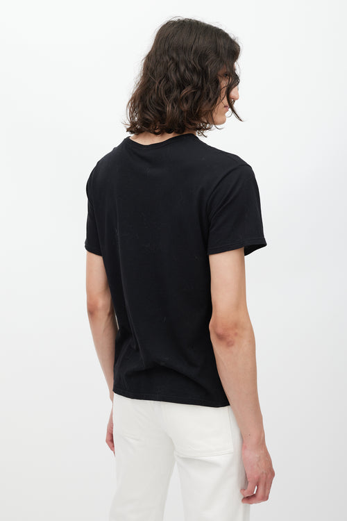 Gucci X Kris Knight Black & Multicolour Print T-Shirt