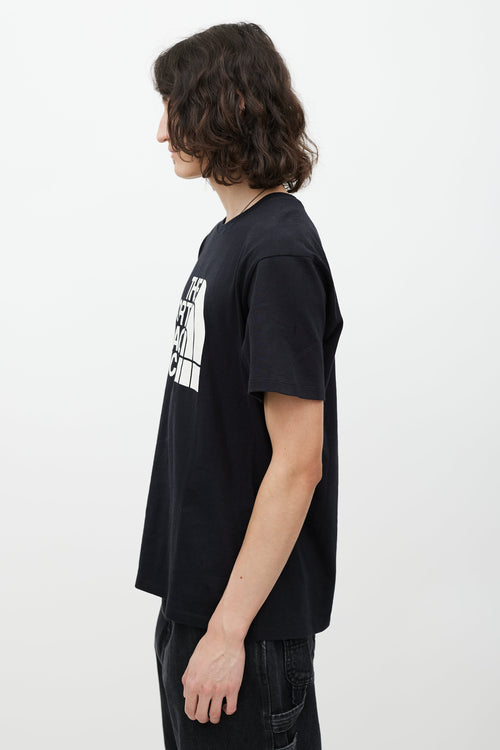 Gucci X The North Face Black & White Logo T-Shirt