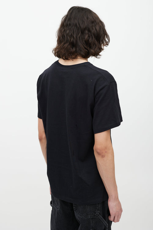 Gucci X The North Face Black & White Logo T-Shirt