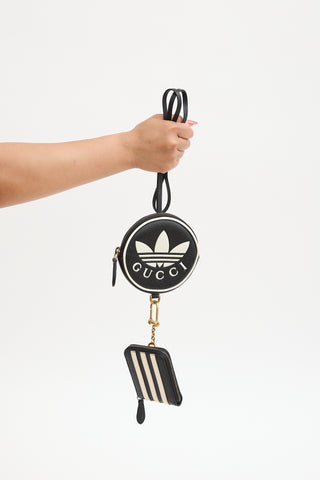Gucci X Adidas Leather Coin Pouch Set