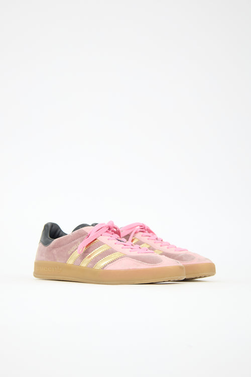 Gucci X Adidas Velvet Gazelle Sneaker