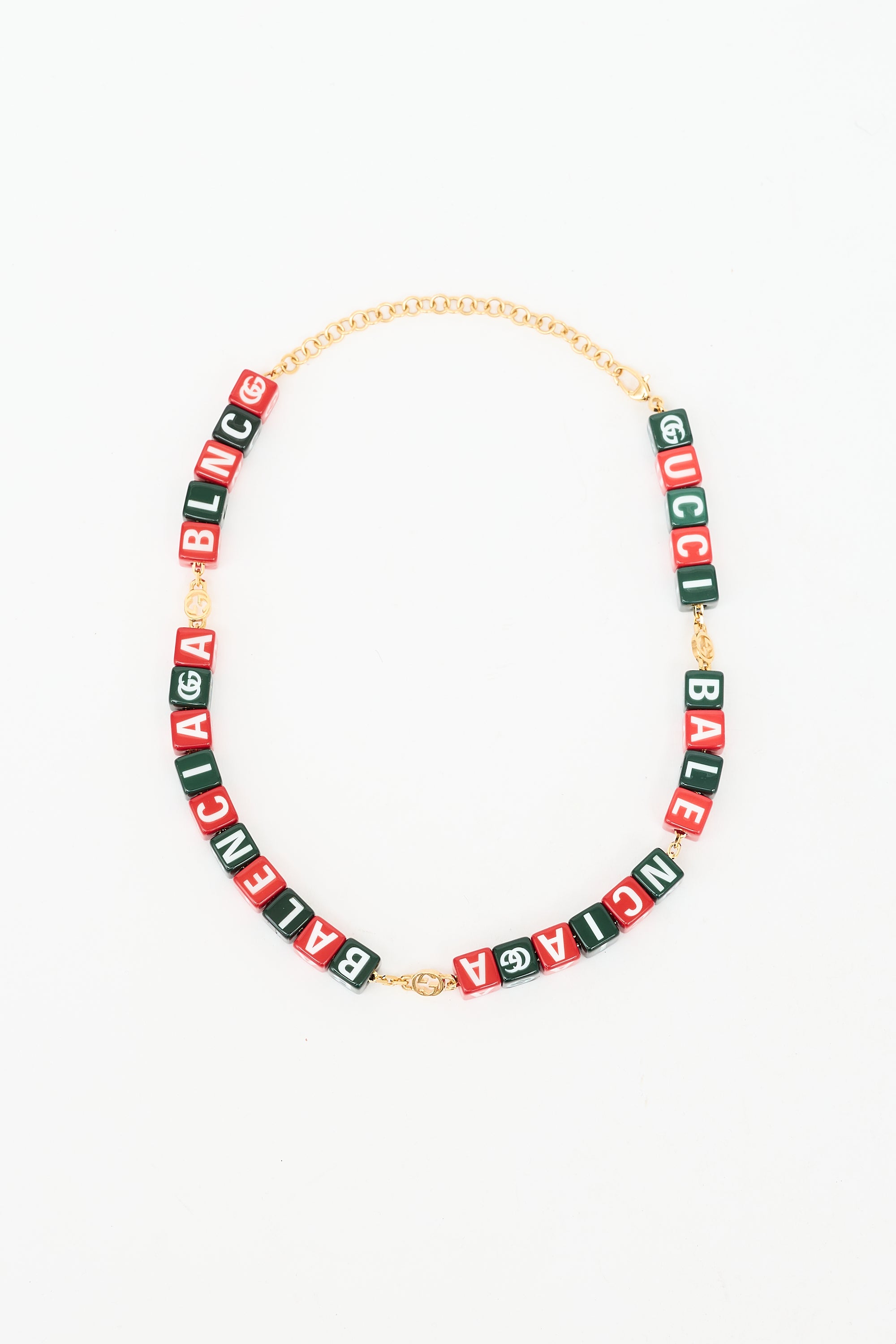 Gucci X Balenciaga Hacker Project Necklace