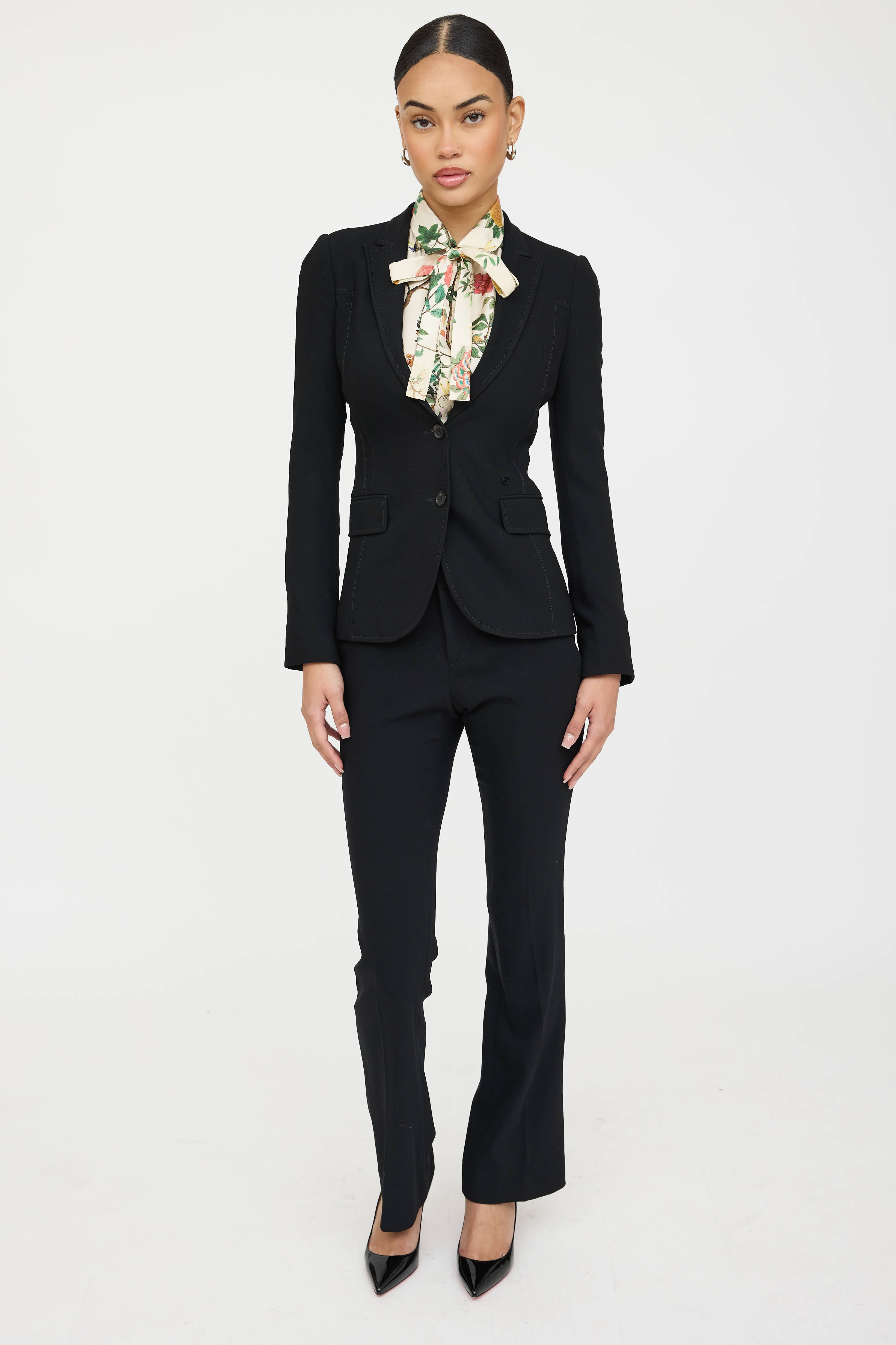 Gucci Wool Blazer Co-Ord Set