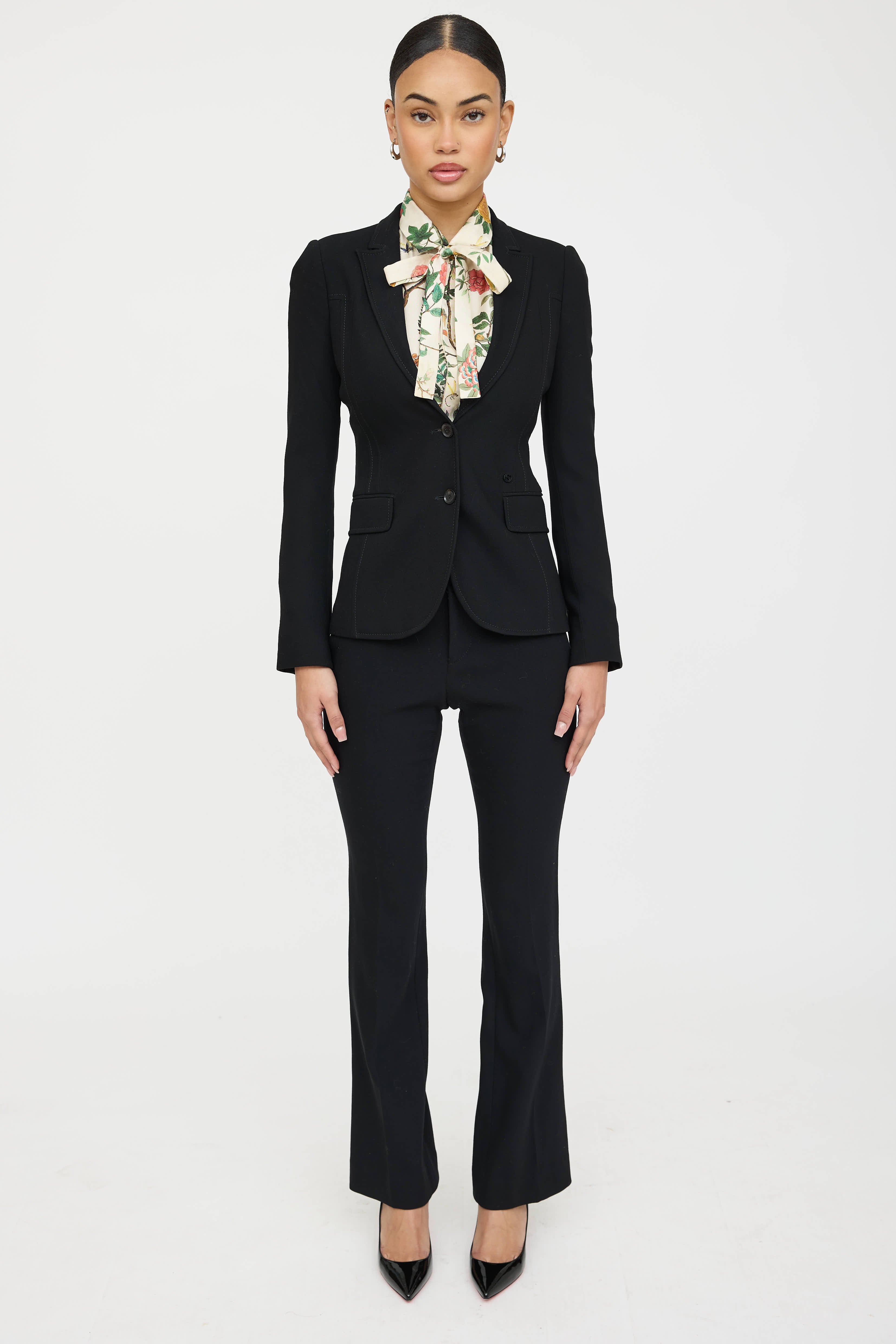 Gucci Wool Blazer Co-Ord Set