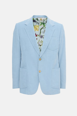 Gucci Vintage Corduroy Blazer
