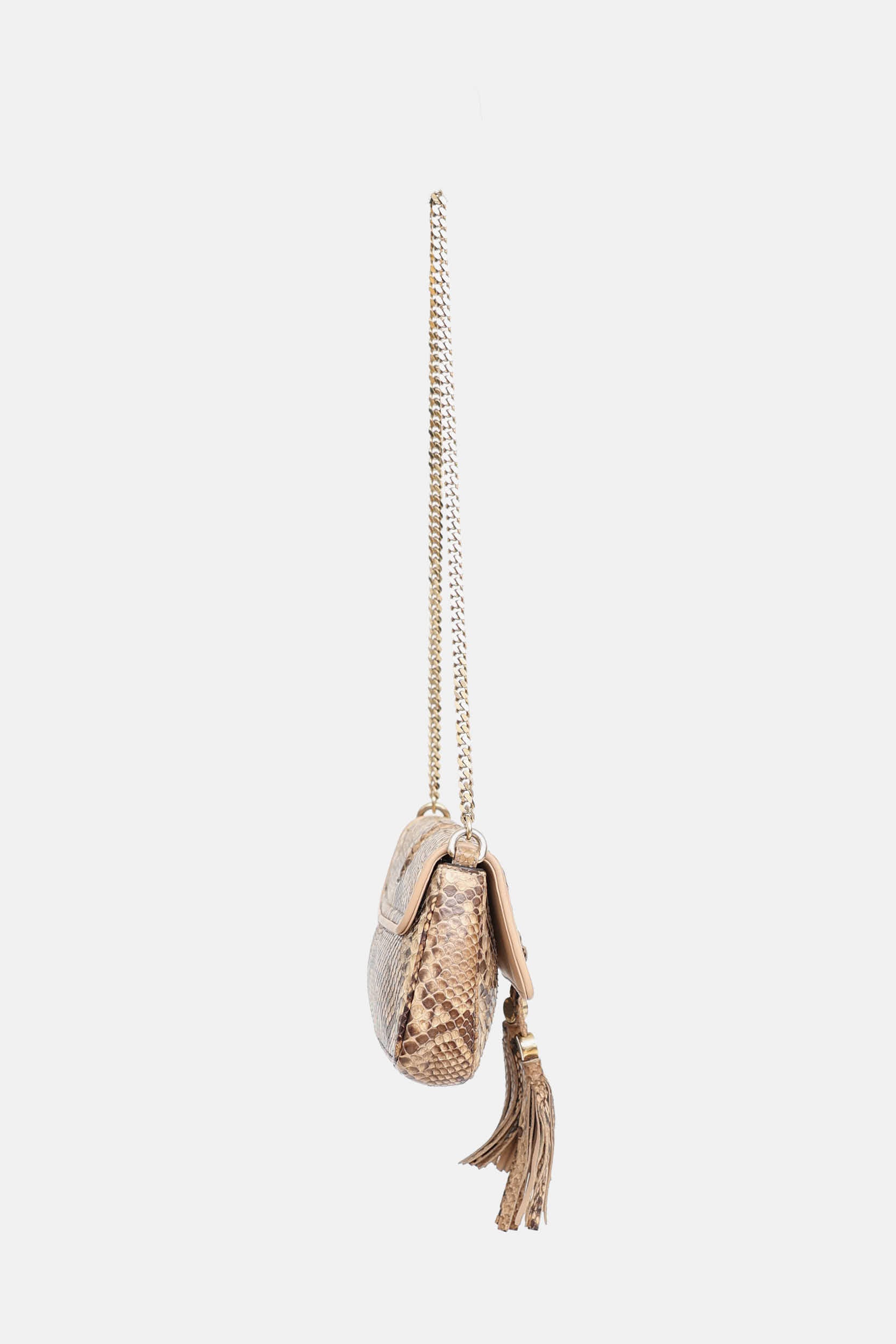 Gucci Python Marrakech Shoulder Bag