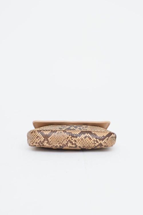 Gucci Python Marrakech Shoulder Bag