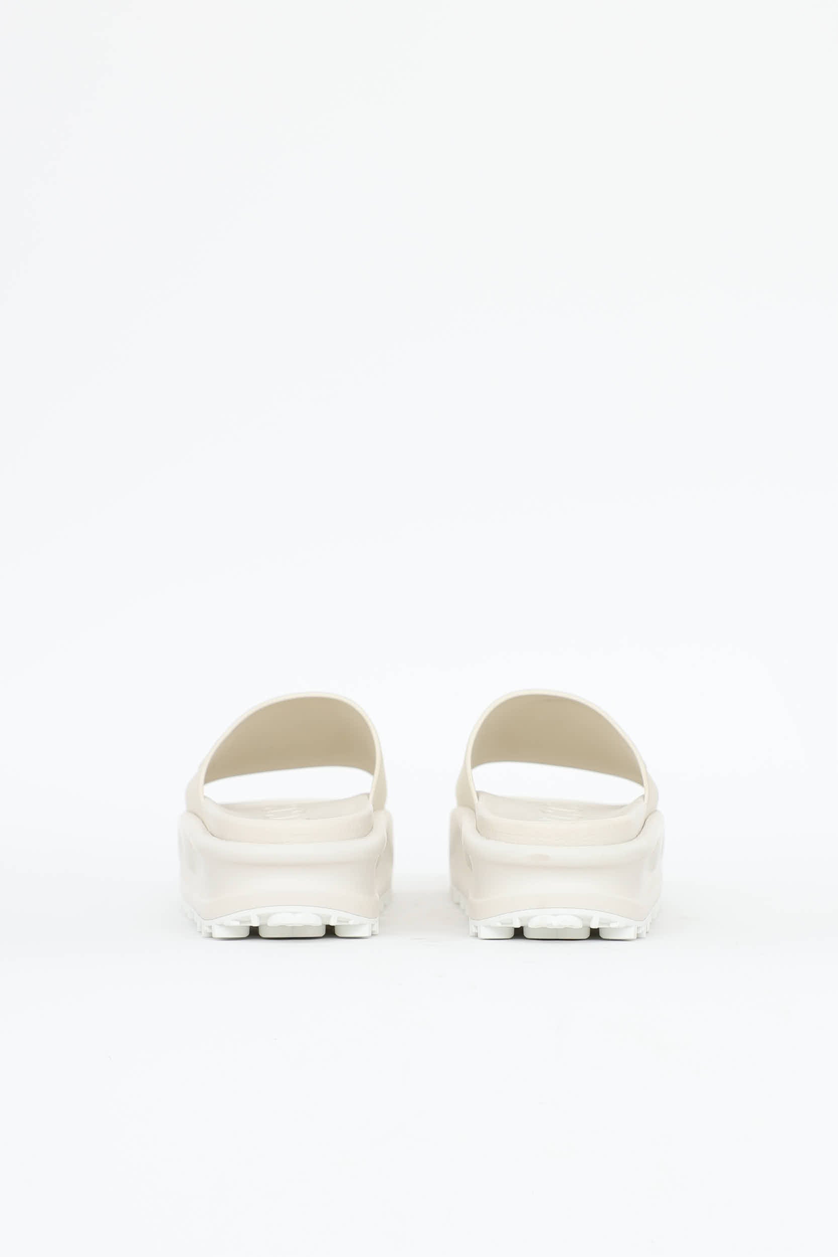 Gucci Rubber GG Platform Slide