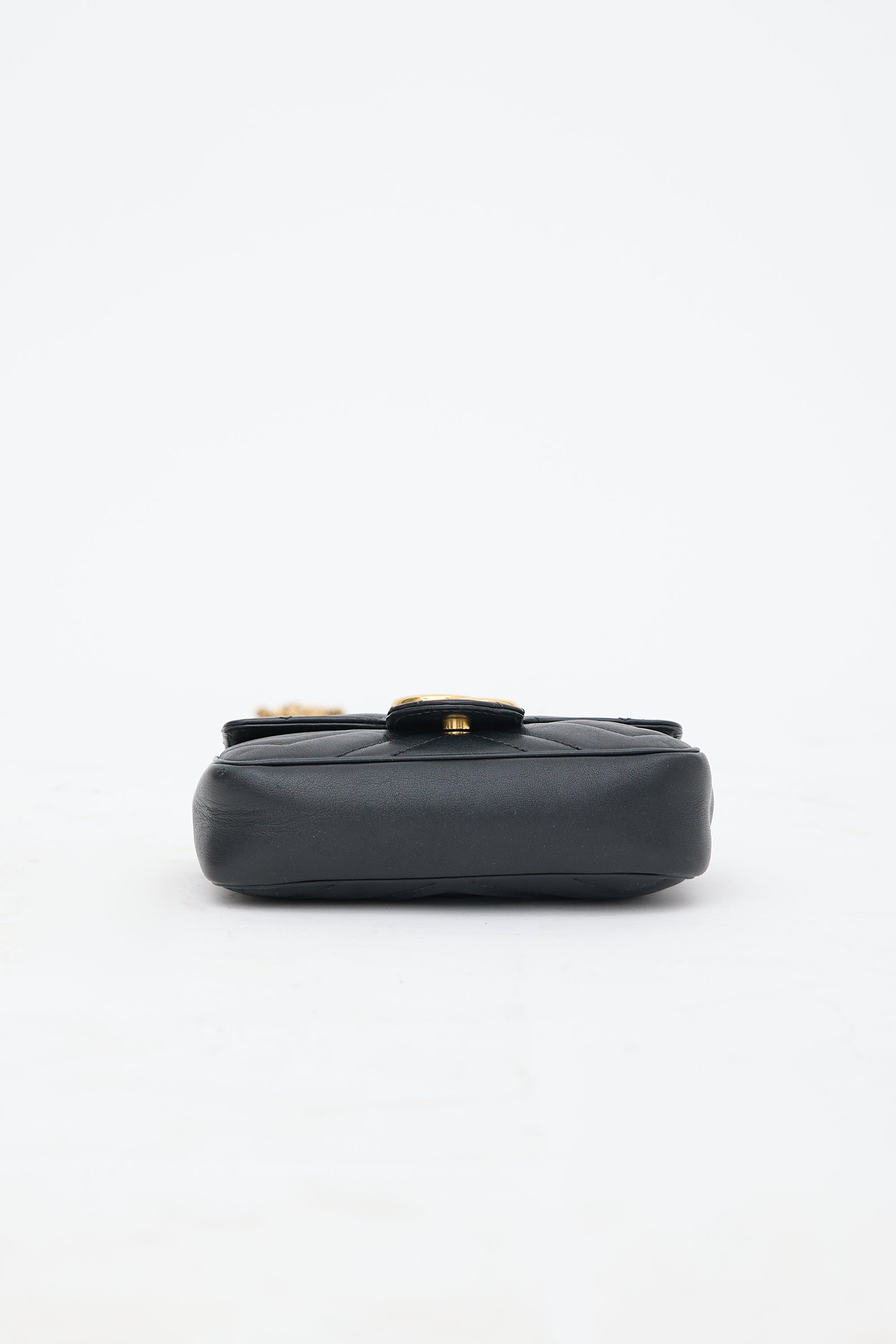 Gucci Leather Marmont GG Belt Bag