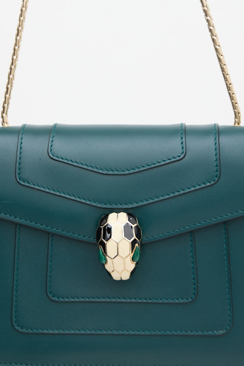 Bulgari Leather Serpenti Forever Bag