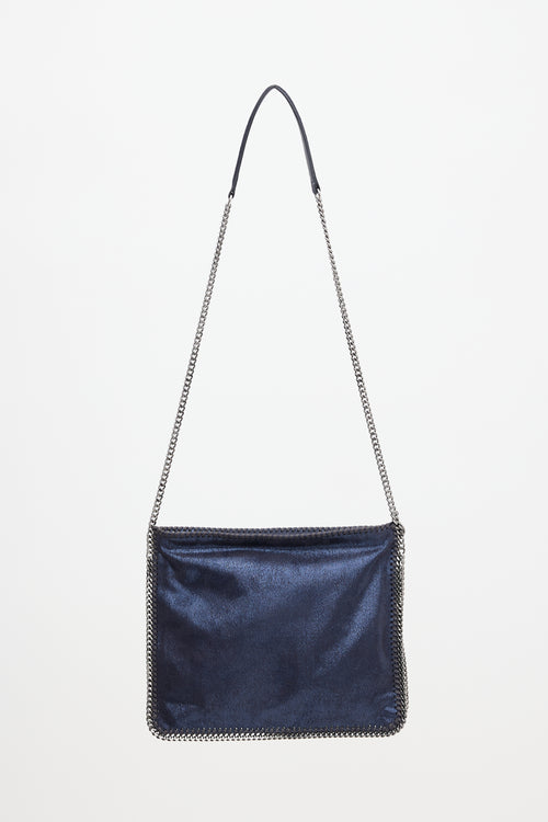 Stella McCartney Metallic Falabella Zip Bag