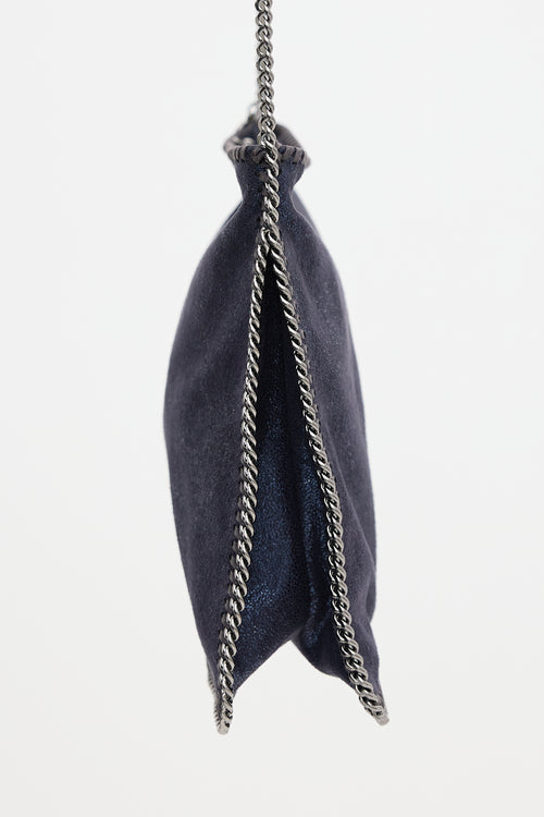 Stella McCartney Metallic Falabella Zip Bag
