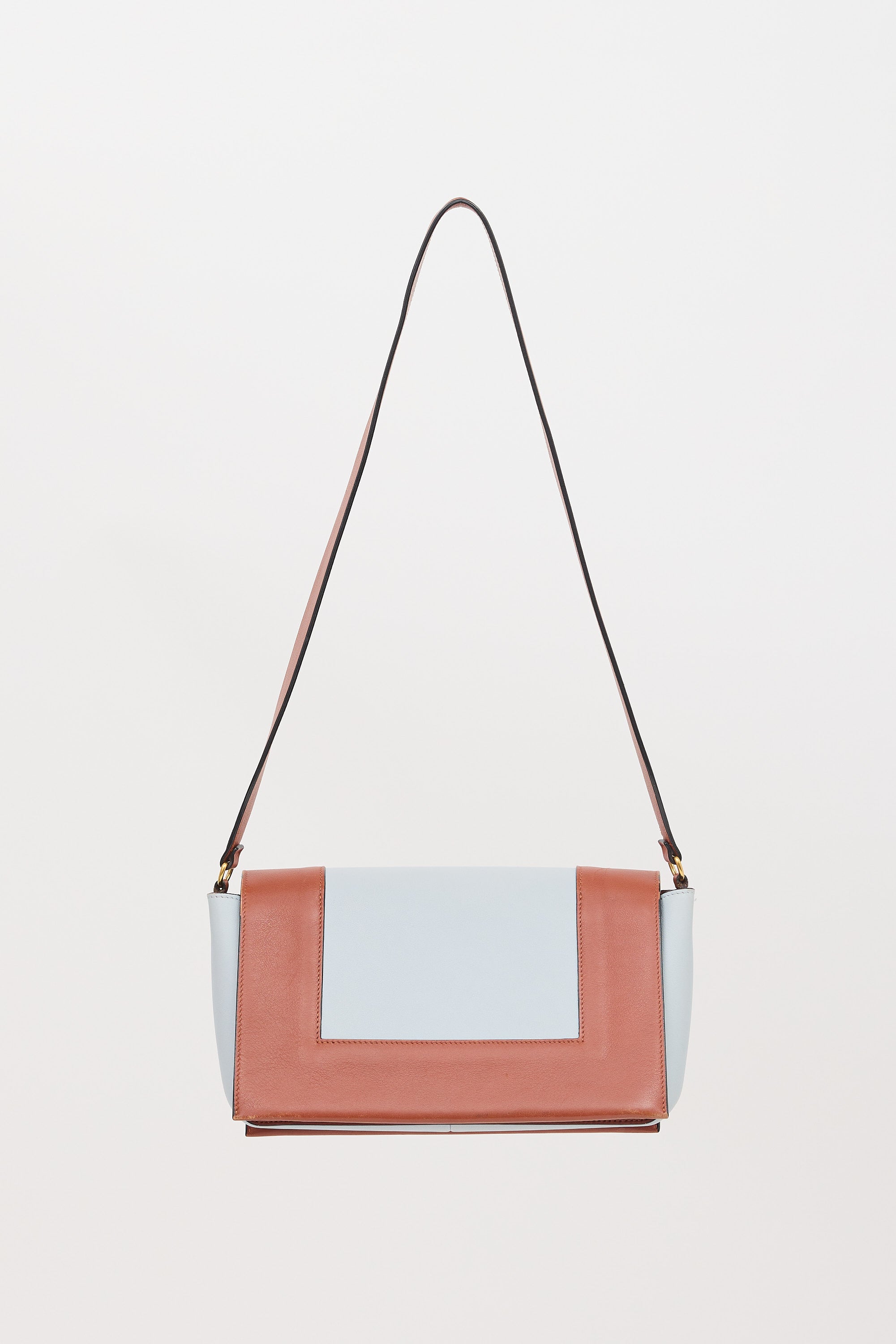 Celine 2018 Leather Medium Frame Bag