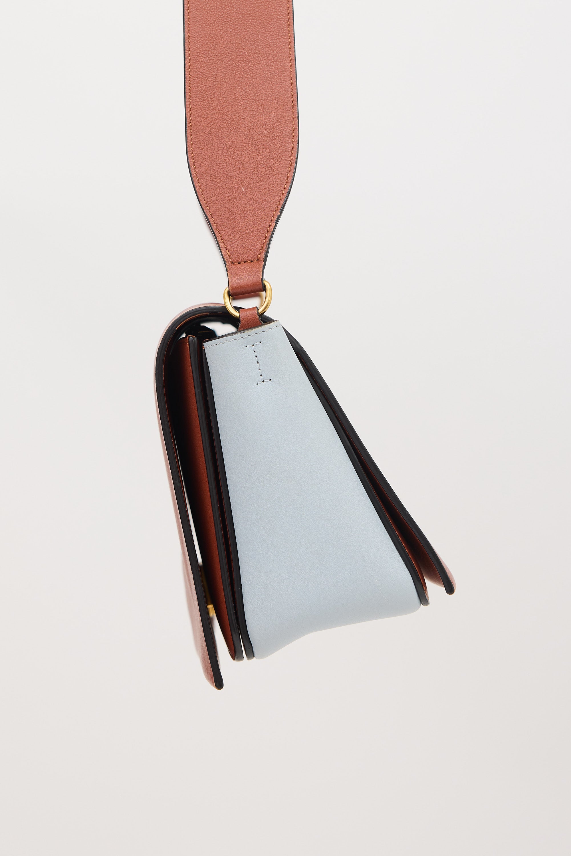 Celine 2018 Leather Medium Frame Bag