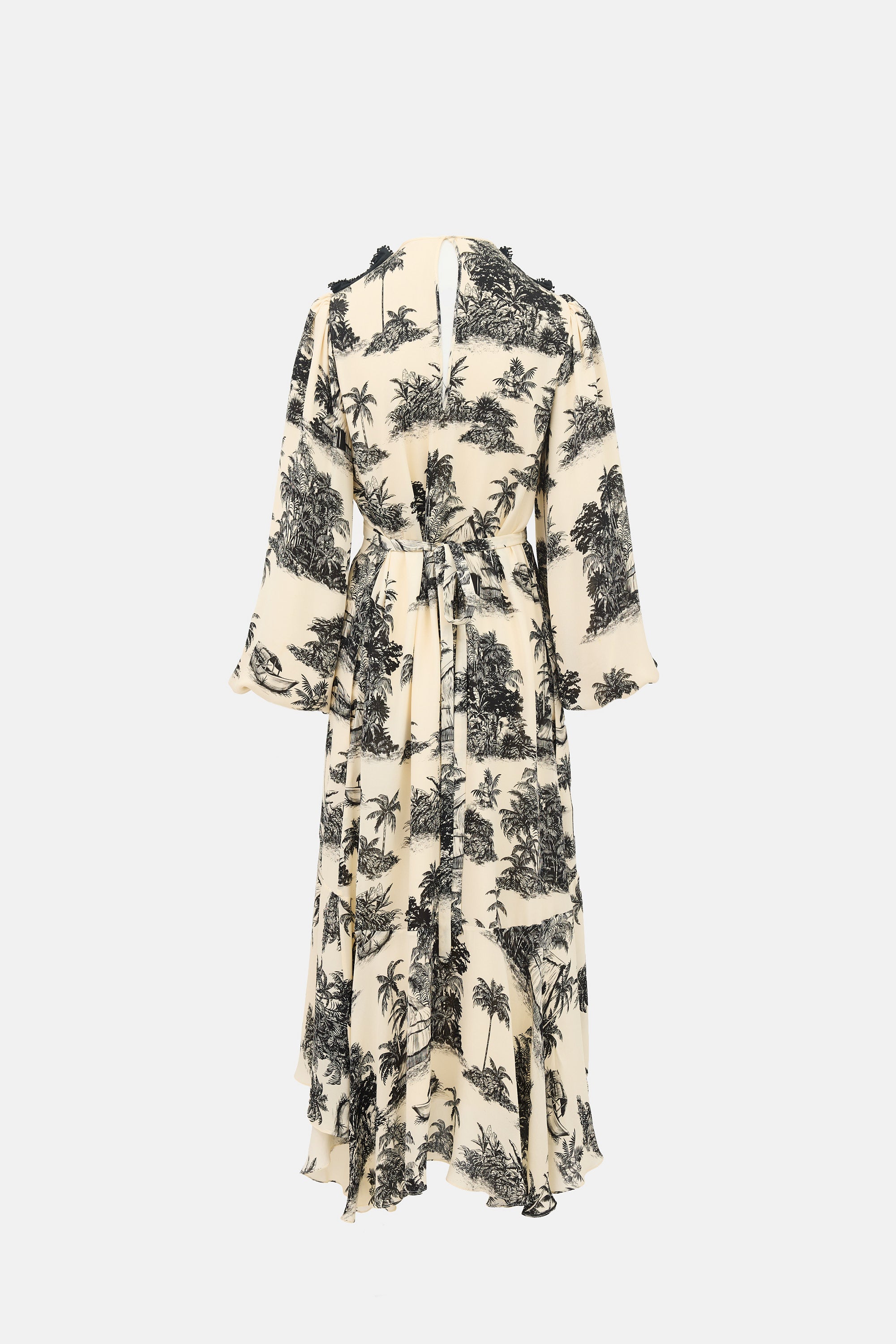 Johanna Ortiz Silk Nostalgia Printed Dress
