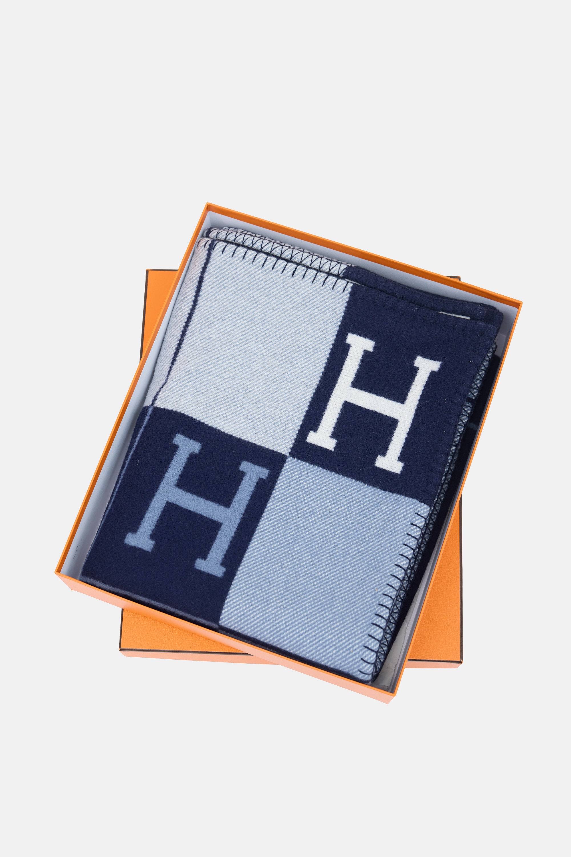 Hermès Merino Wool & Cashmere Avalon III Blanket