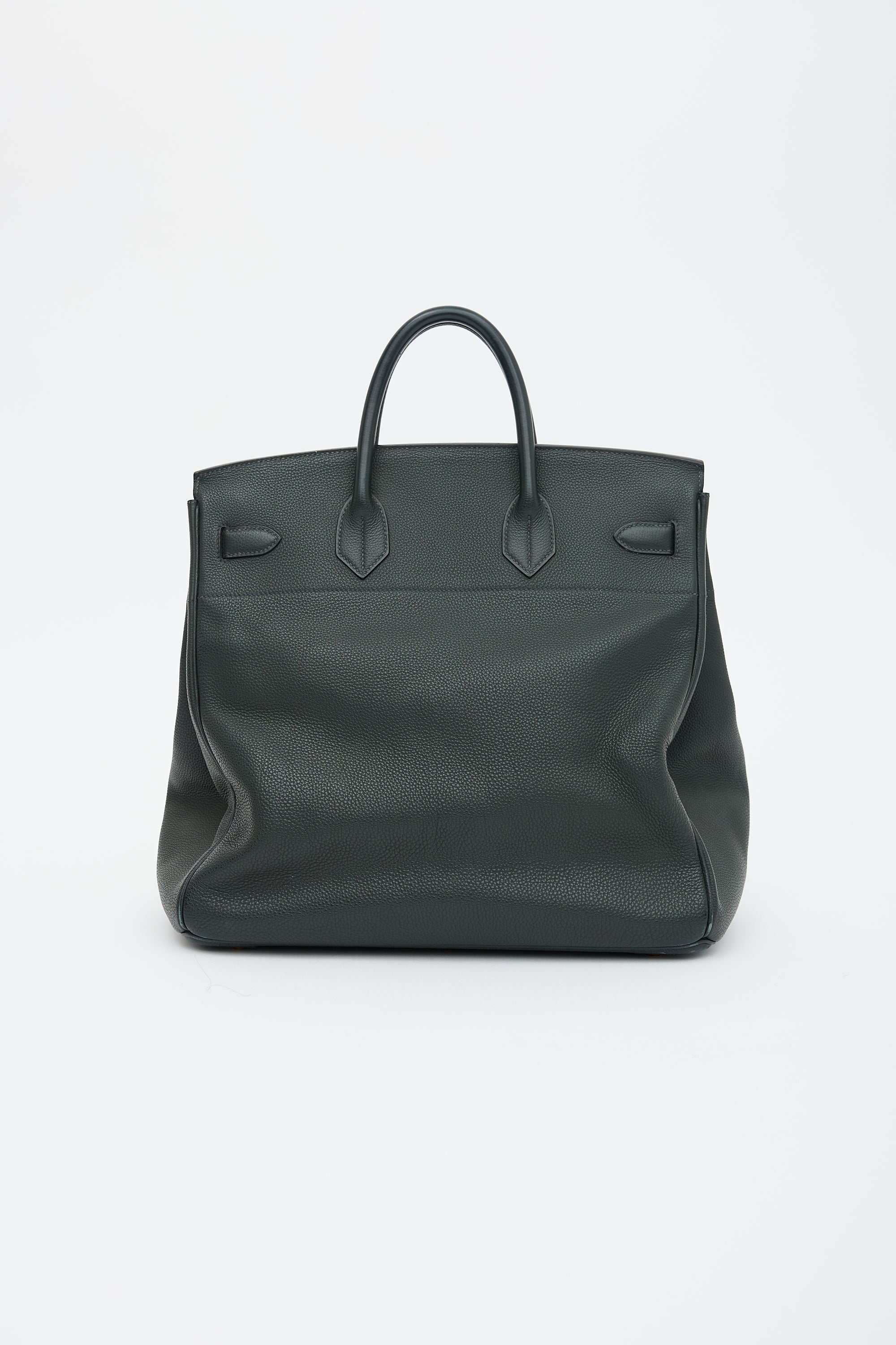 Hermès 2014 Vert De Gris Togo Birkin 40 HAC Bag