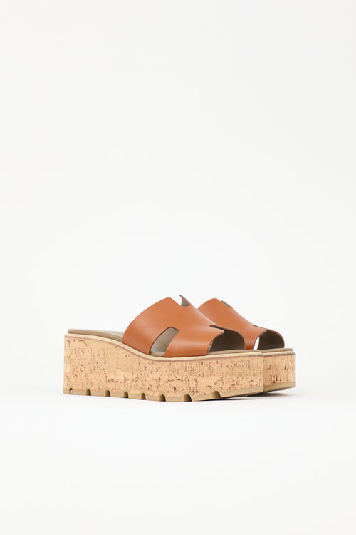 Hermès Leather Eze 30 Sandal
