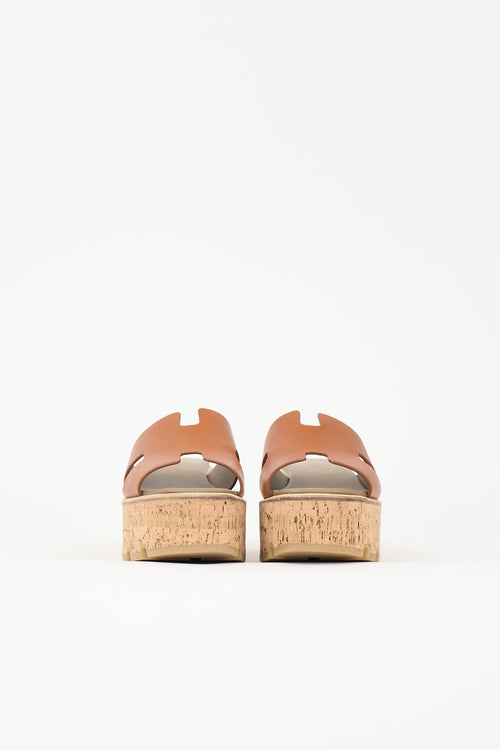 Hermès Leather Eze 30 Sandal