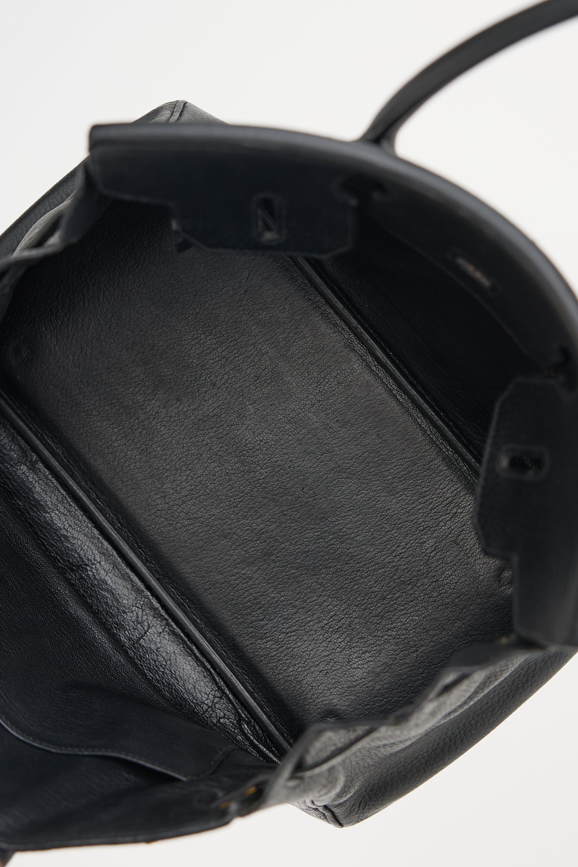 Hermès 1999 Noir Ardennes Birkin 30 Bag