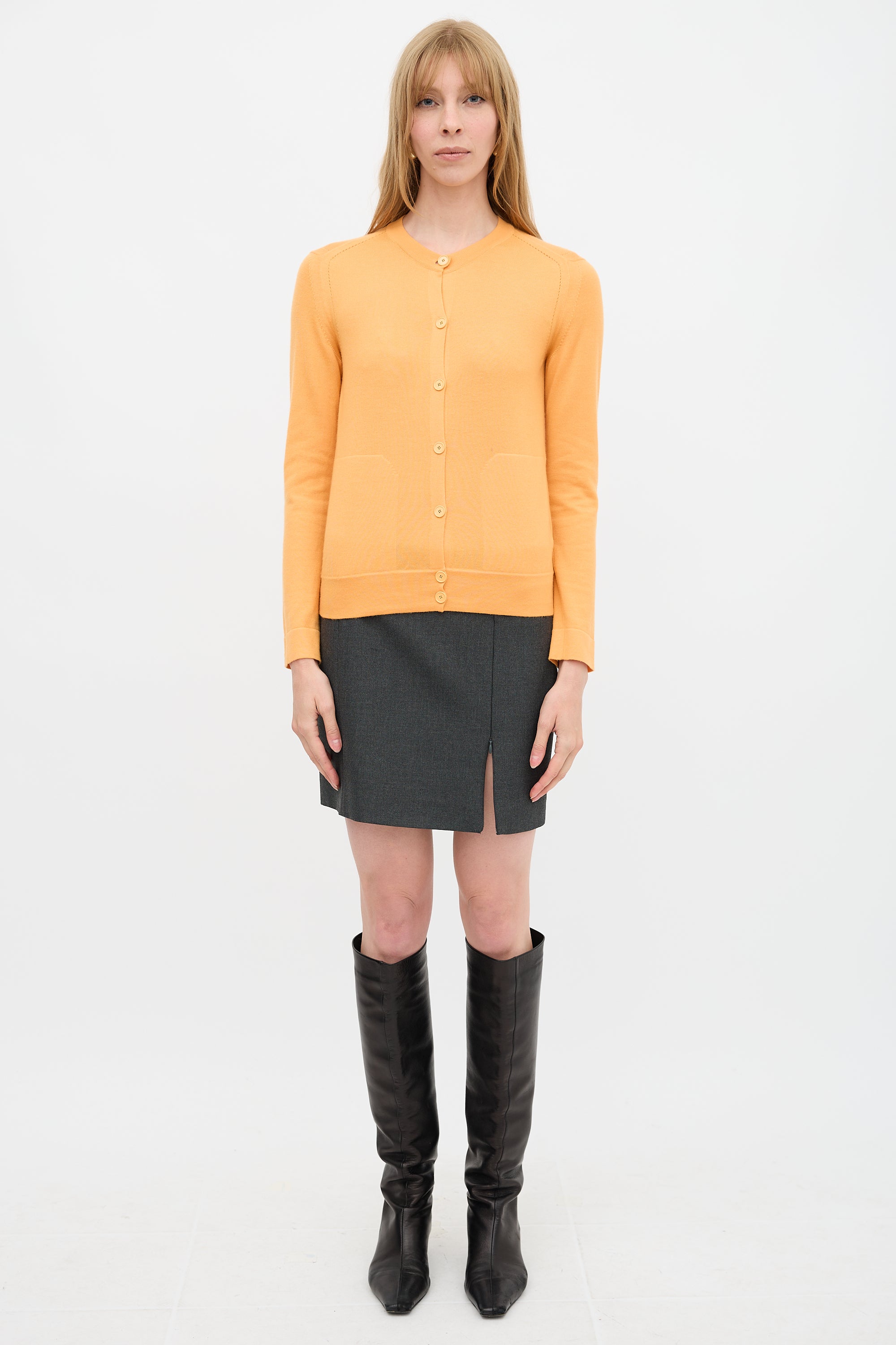 Hermès Cashmere Cardigan