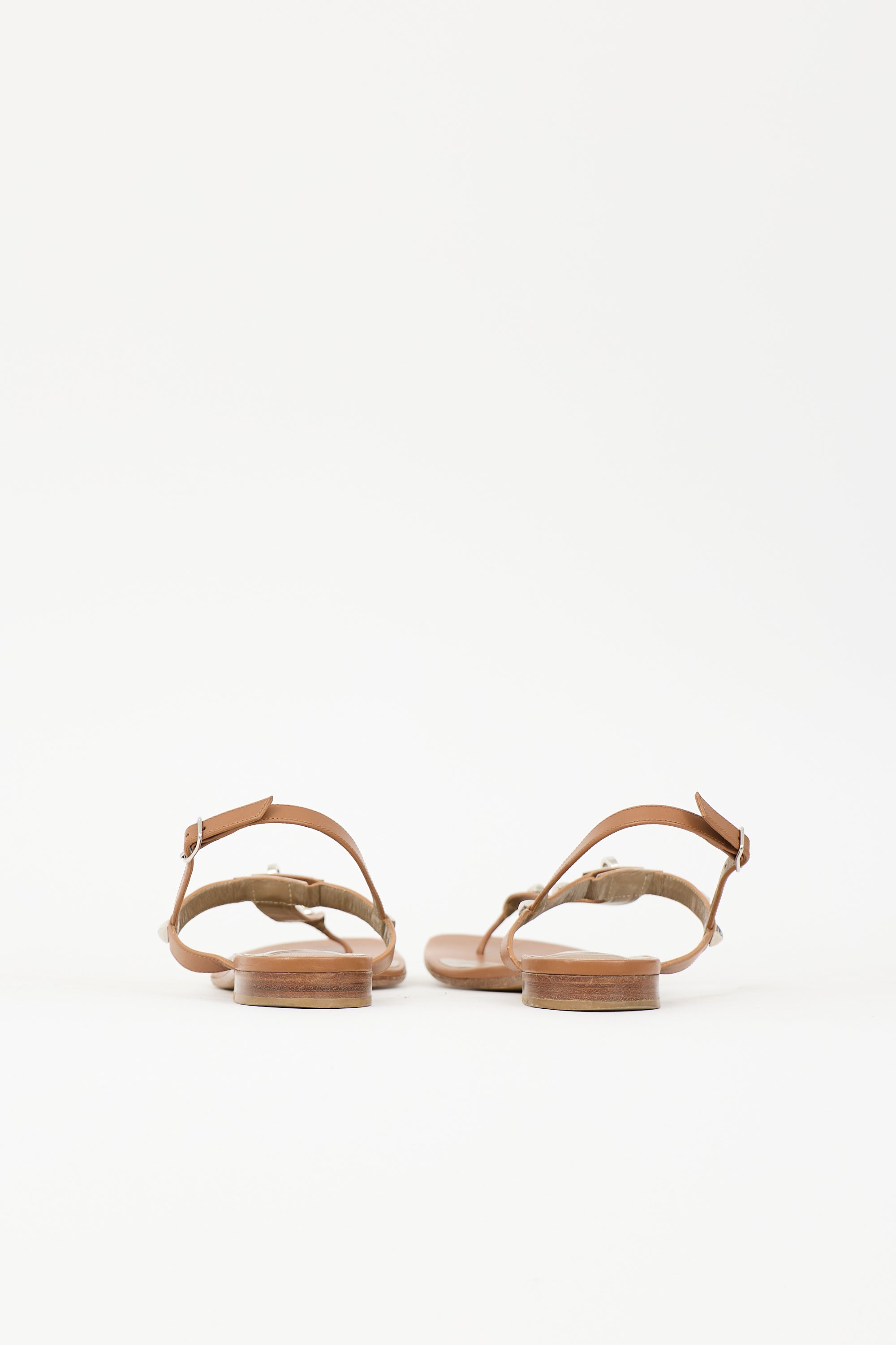 Hermès Leather Olivia Sandal