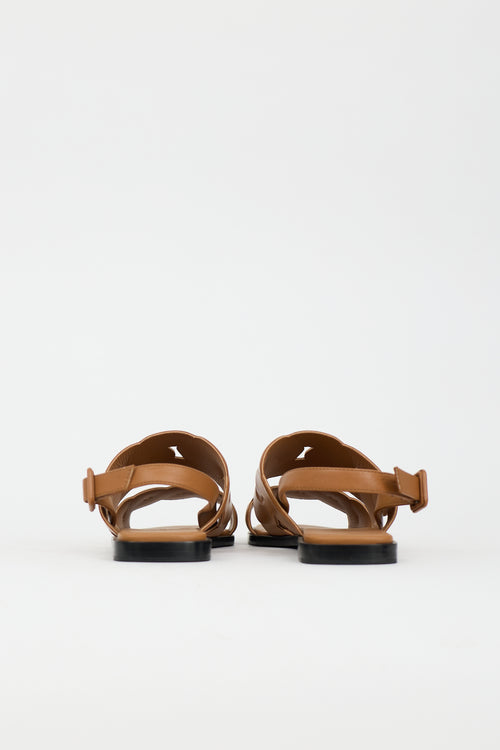 Hermès Leather Grace Sandal