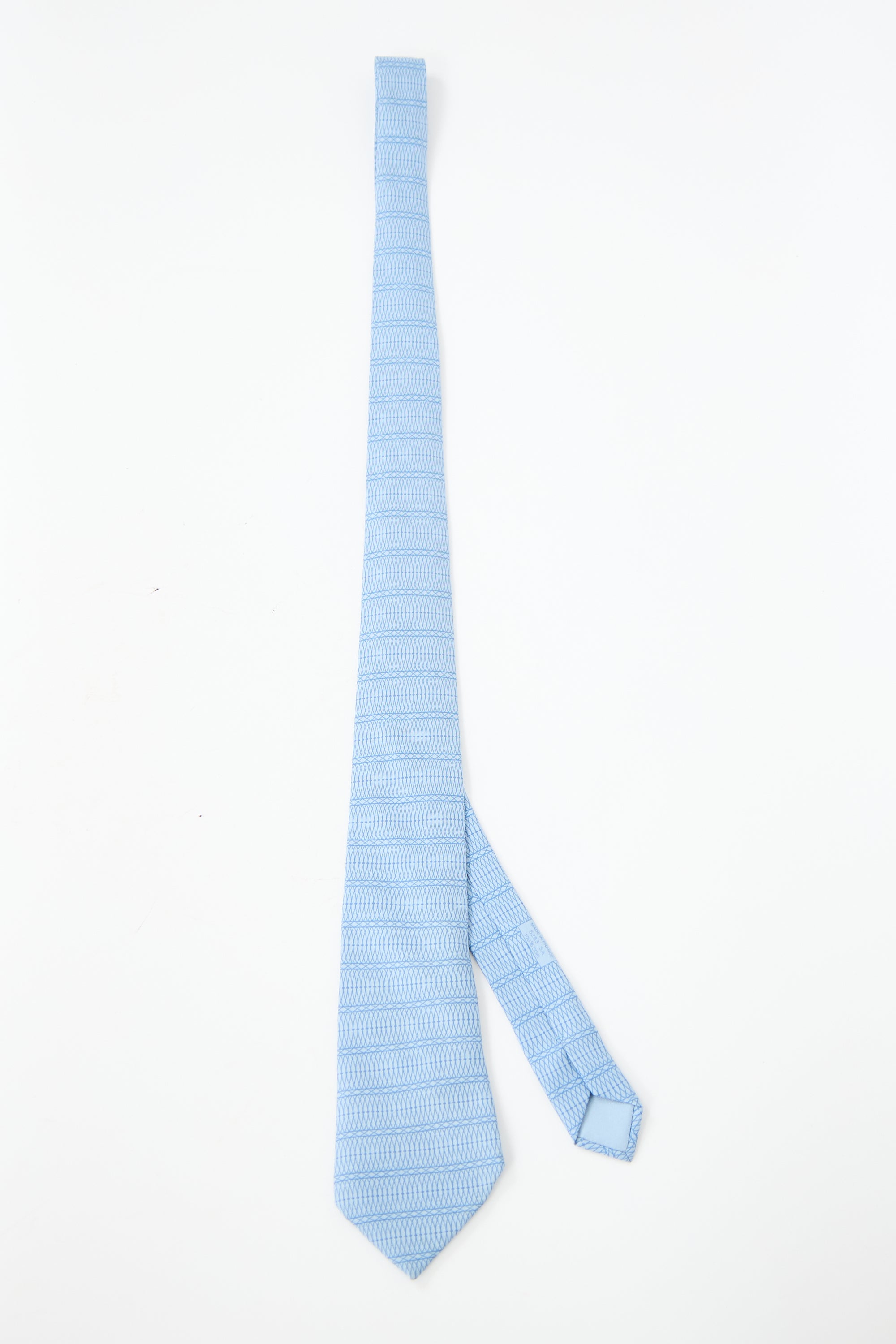 Hermès Silk Printed Tie
