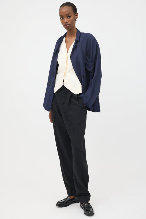 Haider Ackermann High Tuck Waist Trouser