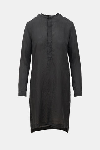 Haider Ackermann Silk Shirt Dress