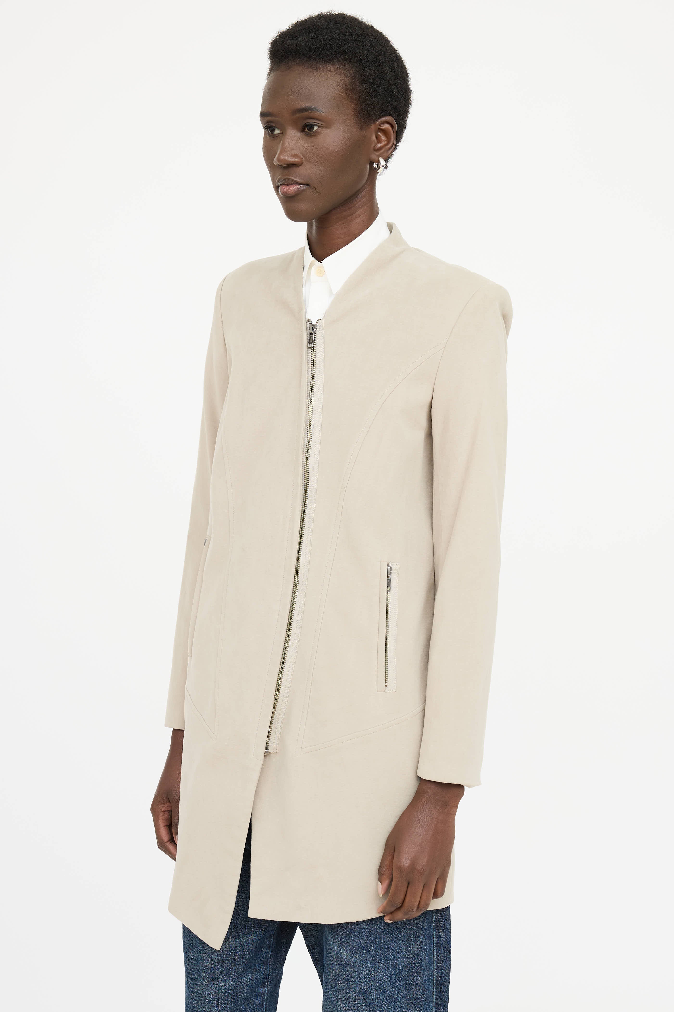 Helmut Lang Cotton Zip Jacket