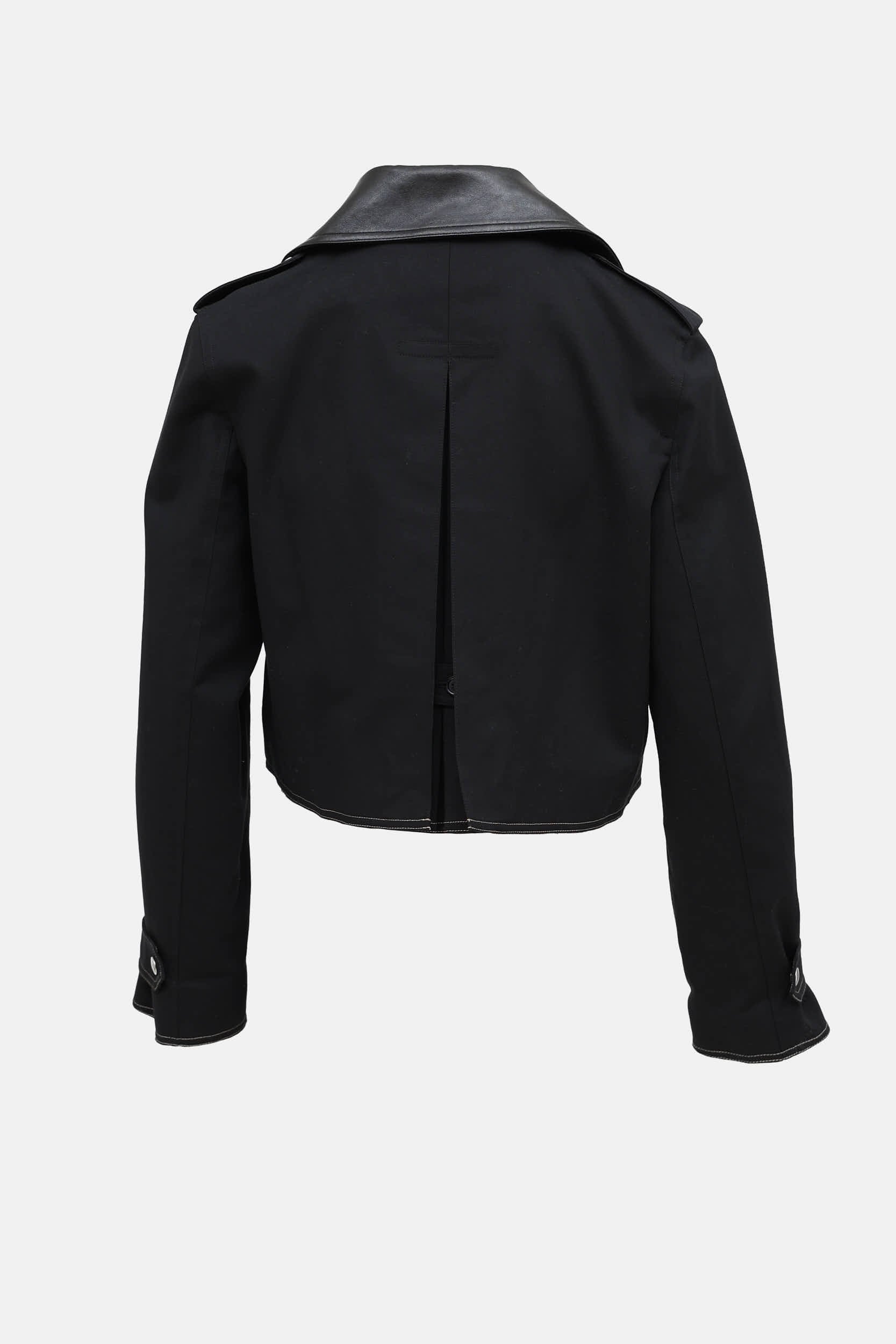 Helmut Lang Cropped Trench Jacket