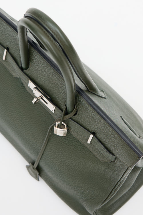 Hermès 2010 Olive Togo Birkin 35 Bag