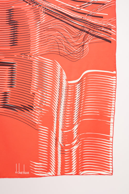 Hermès Silk H Cinétique 90 Scarf