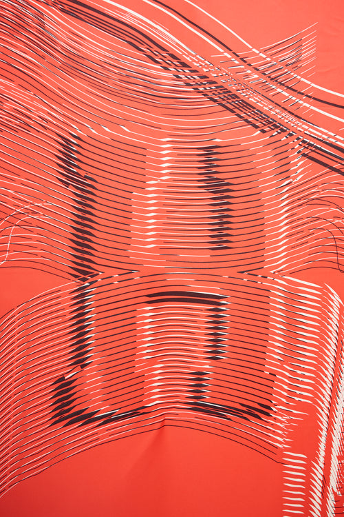 Hermès Silk H Cinétique 90 Scarf